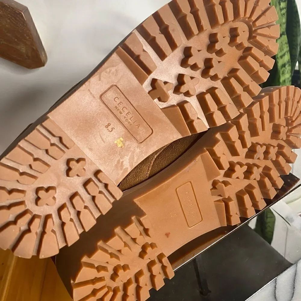 New Cecilia New York Theo Hiker Boot Nutella Leather - Picture 5 of 5